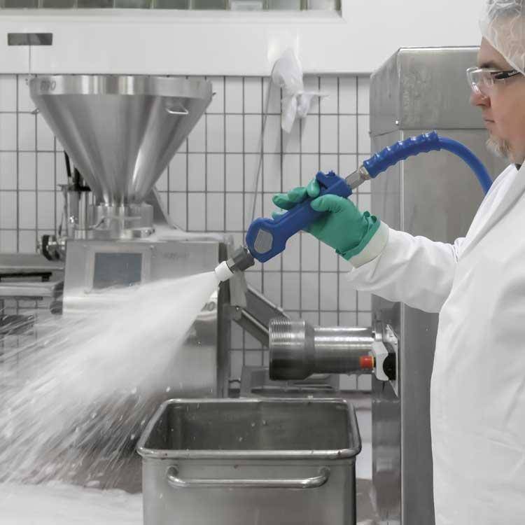 Lebensmittelindustrie + Desinfektion