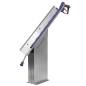 Preview: Lanzenhalter easywash365+ Edelstahl