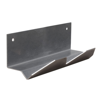Bürsten-Wandhalter aus Edelstahl