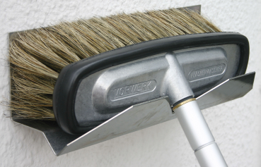 Bürsten-Wandhalter aus Edelstahl