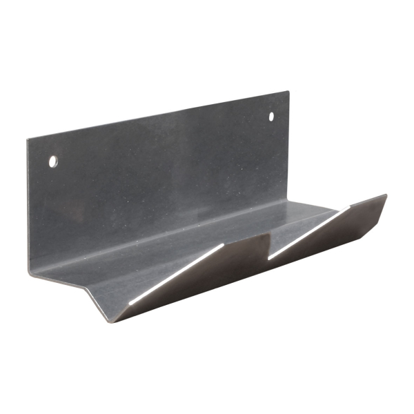 Bürsten-Wandhalter aus Edelstahl