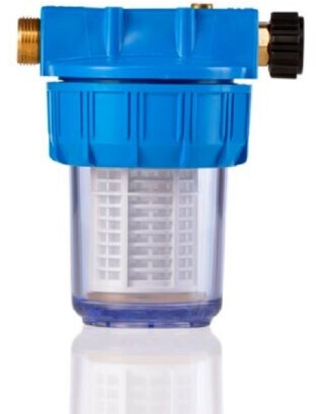 Kränzle 133201 Wasserfilter groß R3/4" AG x R3/4" IG mit Überwurfmutter