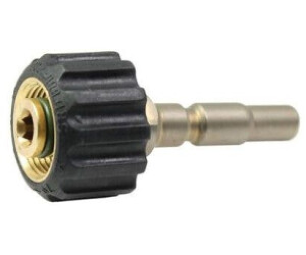 Adapter Stecknippel D10 Kränzle auf M22 IG